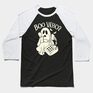 Boo Who Baseball T-Shirt